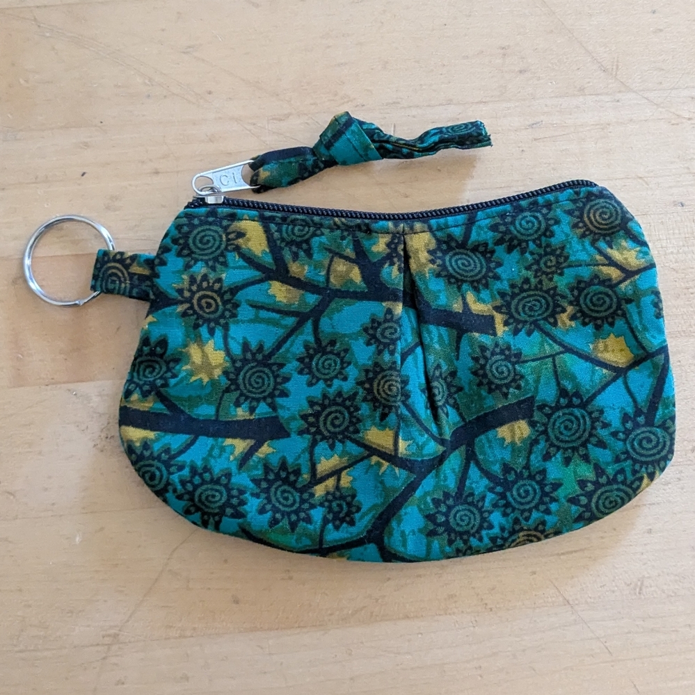 African Print Coin Purse
